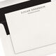 Stacked Serif Text Flat Note Cards - Letterpress Image 4 of 6